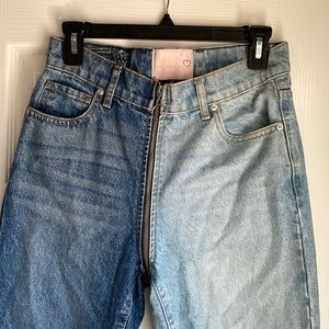 Two toned revive jeans